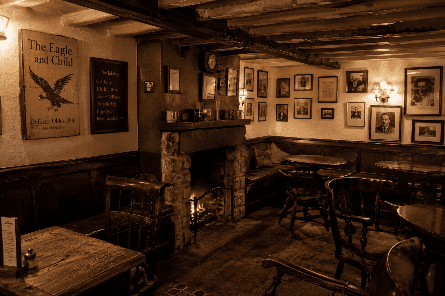 The Eagle and Child, the Lamb and Flag, and the Oxford Pubs Where Literary Giants Changed the World